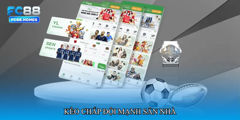 Kèo chấp đội mạnh sân nhà
